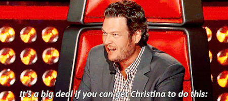 christina aguilera television GIF by The Voice