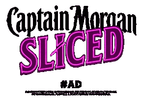 Captain Morgan Sliced Partner Sticker by Captain Morgan