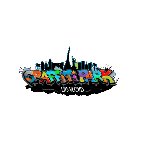 Graffiti Park Las Vegas Sticker