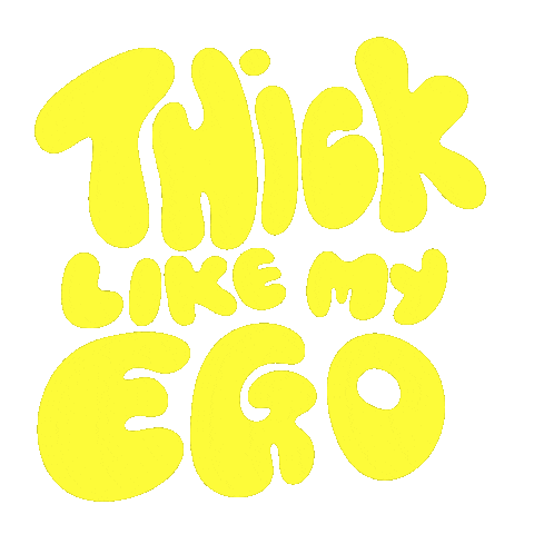 Ego Sticker by Flyana Boss