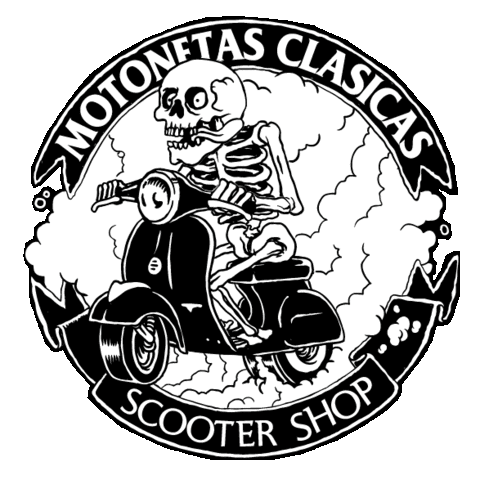 Motonetas Clasicas Sticker