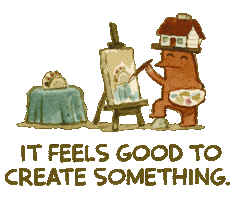 Art Create Sticker by Tundra