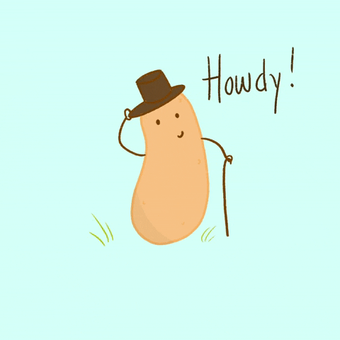 Potato Hello GIF by cynomys - Find & Share on GIPHY