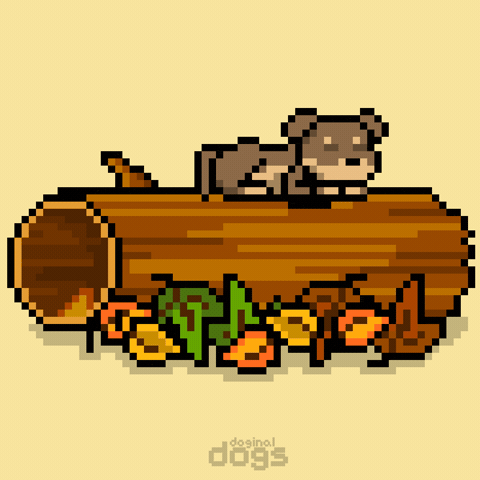 Tired Good Night GIF by Doginal Dogs