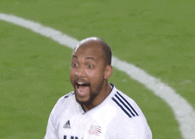 Excited New England GIF by Major League Soccer