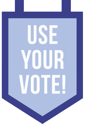 Register To Vote Presidential Election Sticker by SASSY SAV