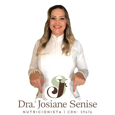 Dra. Josiane Senise Nutricionista Sticker