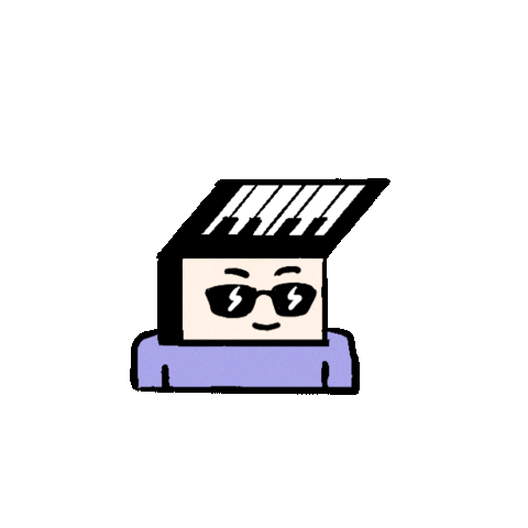 Rock Swag Sticker by PitchPiano