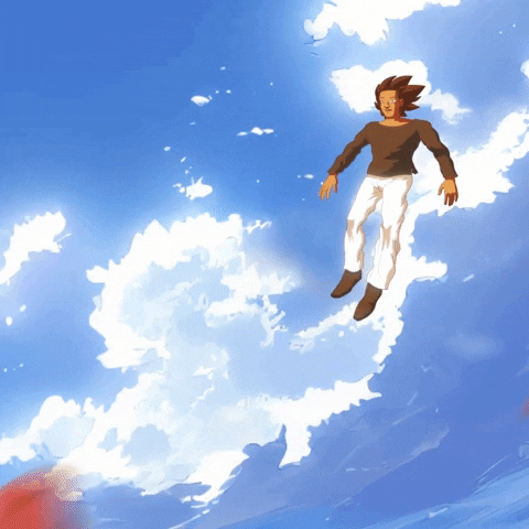 Animation Flying GIF by d4vd