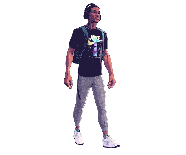 Air Force 1 Basketball Sticker by House of Hoops for iOS & Android