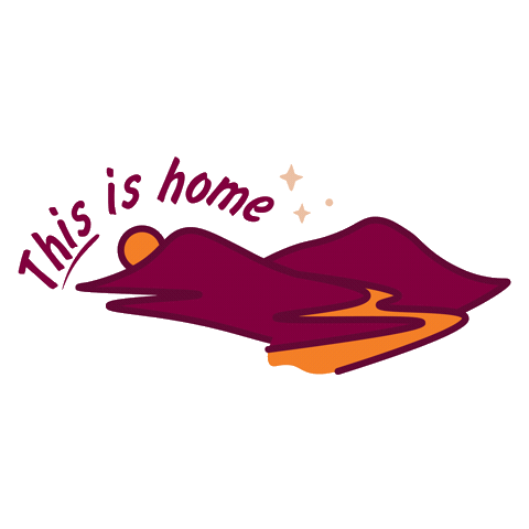 Hokies Blacksburg Sticker by Virginia Tech