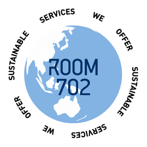 The World Sustainability Sticker by ROOM 702