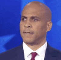 Democratic Debate Sniff GIF by GIPHY News