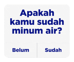 Water Drink Sticker by HydrAction Project Indonesia