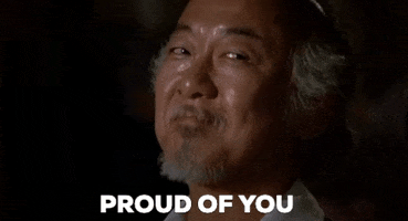 Proud Of You Reaction GIF by MOODMAN