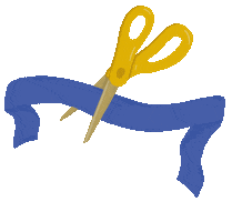 New Orleans Scissors Sticker by New Orleans Women's Leadership Conference