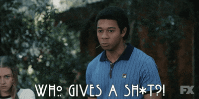 Who Cares American Horror Story GIF by AHS