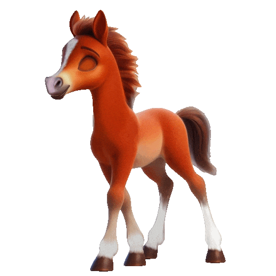 Baby Horse Sticker by Glamour by Reitsport SIBO