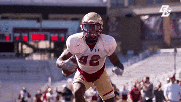 Excited Lets Go GIF by Boston College Eagles