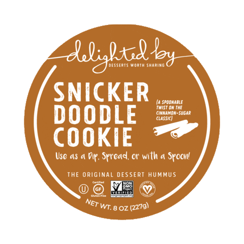 DELIGHTED BY Desserts Sticker