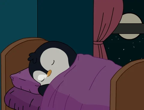 Tired Sweet Dreams GIF by Pudgy Penguins