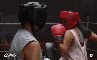 boxing ring GIF by ClawsTNT