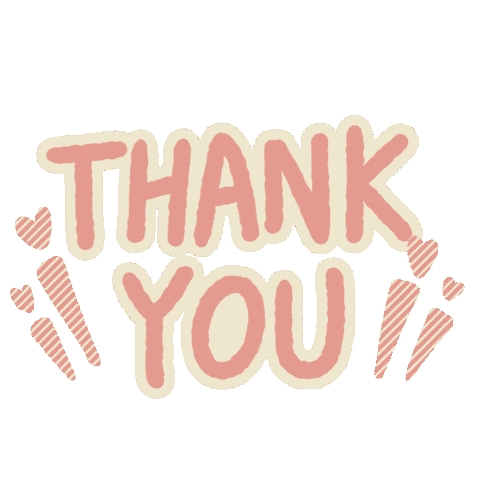 Thanks Thank You Sticker