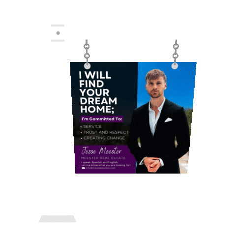 Meester Estate Sticker