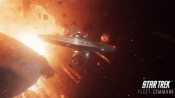 Flying Star Trek GIF by Star Trek Fleet Command
