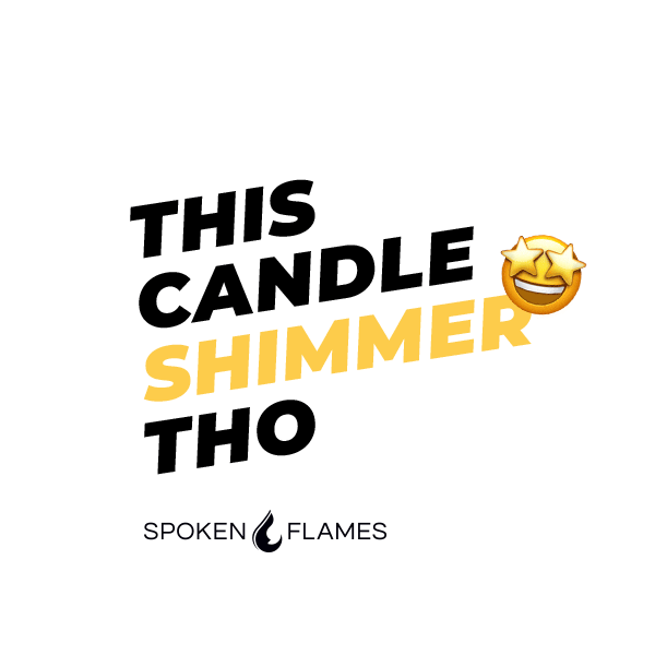 Spoken Flames Sticker