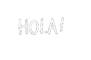 Hola Sticker
