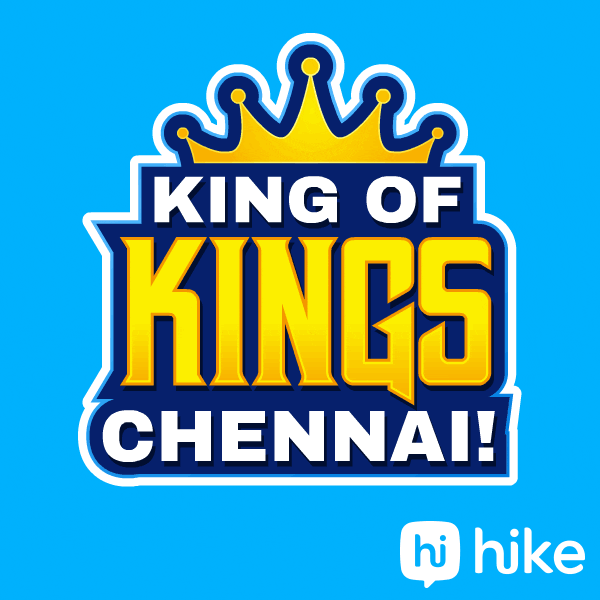 Chennai Super Kings Cricket Gif By Hike Sticker - Find & Share on GIPHY