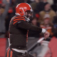 Excited Baker Mayfield GIF by Cleveland Browns