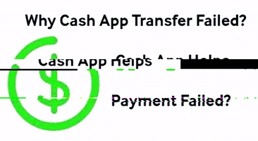 Cash App Transfer Failed GIF