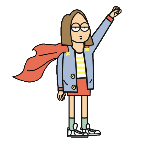 Superwoman Sticker by P8ladas for iOS & Android | GIPHY