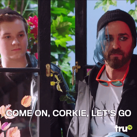 Lets Go Punk GIF by truTV’s At Home with Amy Sedaris