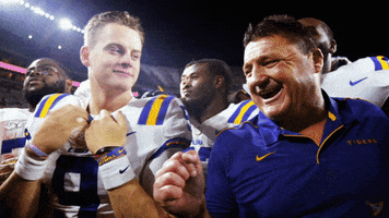 College Football Fist Bump GIF by SEC Network