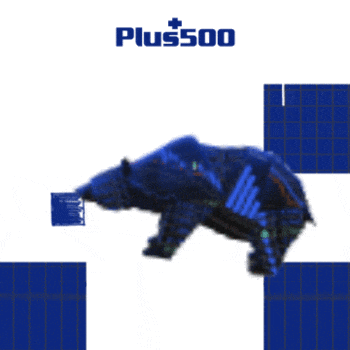Plus500 bear trading bull market GIF