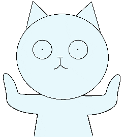 Cat What Sticker