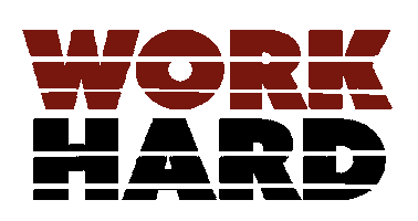 The Mill Hard Work Sticker by TheMillHockey