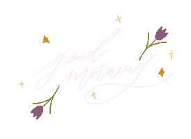 Good Morning Sticker