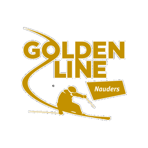 Golden Line Sticker by Nauders am Reschenpass
