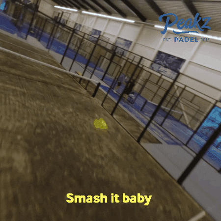 Sport Smash GIF by PeakzPadel