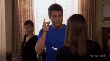 Rob Lowe Yes GIF by Parks and Recreation