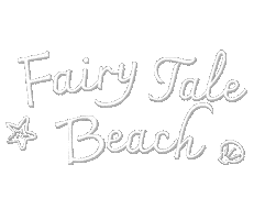 Typography Beach Sticker