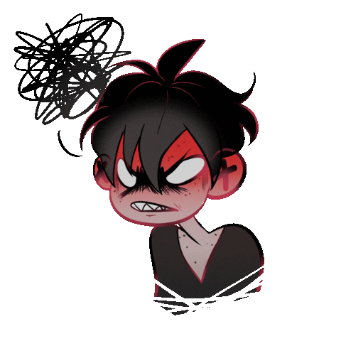 Angry Sticker