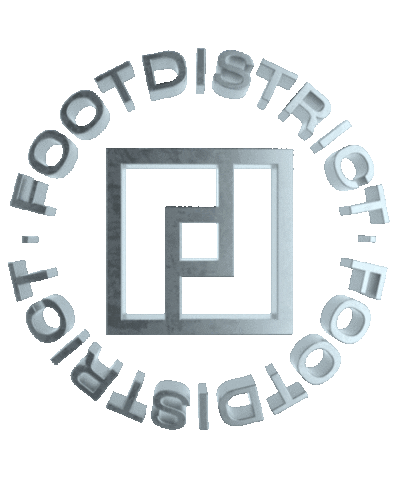 Logo 3D Sticker by footdistrict