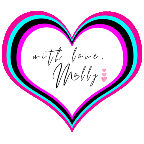 With Love Molly Sticker