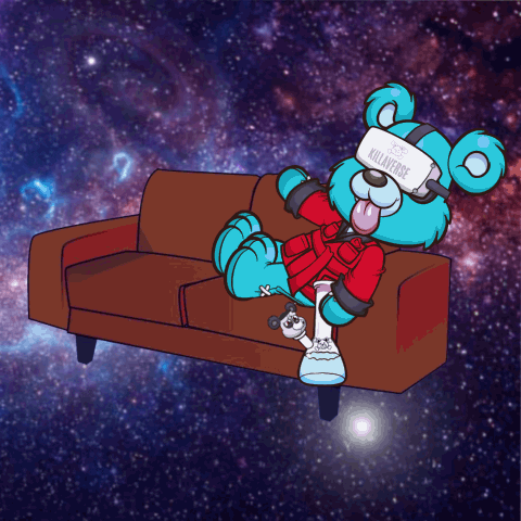Space Weed GIF