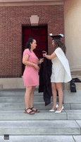 First-Generation Graduate Thanks Mother